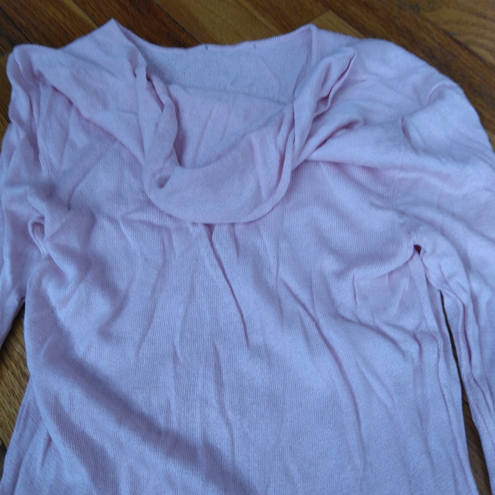 Moda cowl neck asymetric jumper